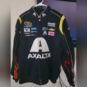 JEFF GORDON AXALTA NASCAR 2015 RACING BLACK JACKET PERFECT XMS GIFT FOR YOUR MAN